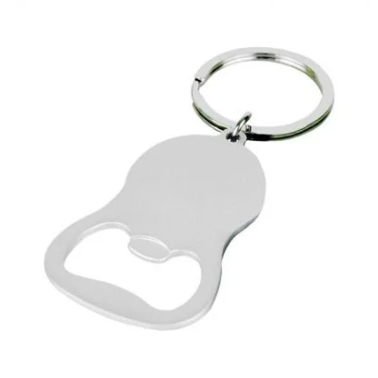 Cheers Round Bottle Opener Key Ring - Image 2