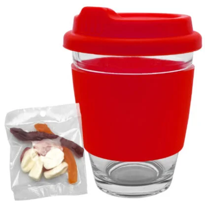 Jelly Party Mix in Carlo Glass Coffee Cup - Image 3