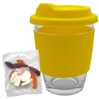 Jelly Party Mix in Carlo Glass Coffee Cup - Image 4