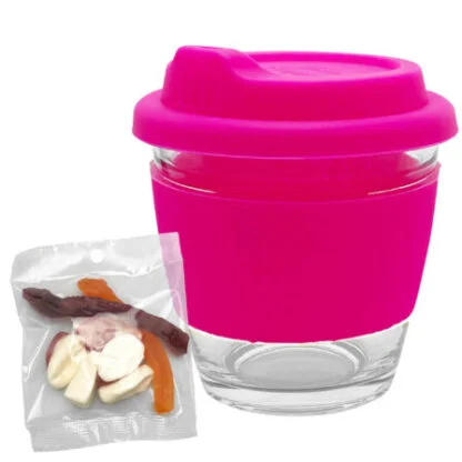 Jelly Party Mix in Venice Glass Coffee Cup - Image 3