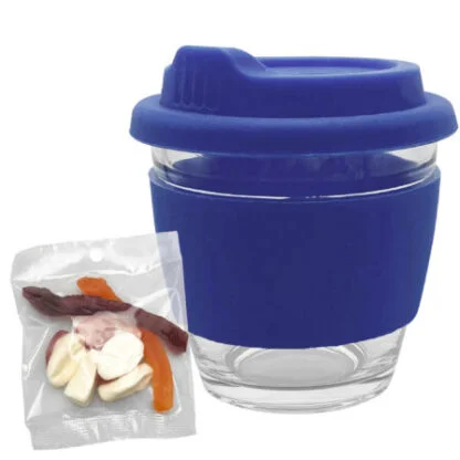Jelly Party Mix in Venice Glass Coffee Cup - Image 2
