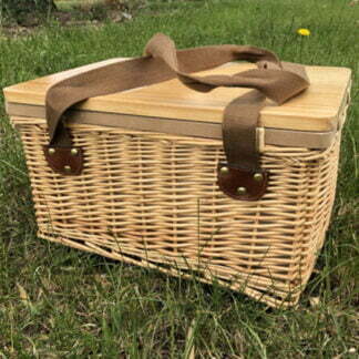 Gold Coast Wicker Picnic Cooler Basket(square)
