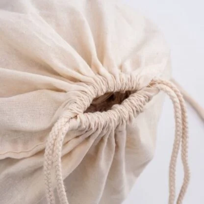 Calico Library Bag – Drawstrings - Image 3