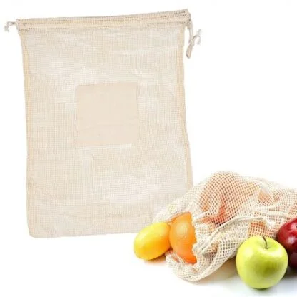 Cuban Cotton Mesh Produce Bag - Image 2