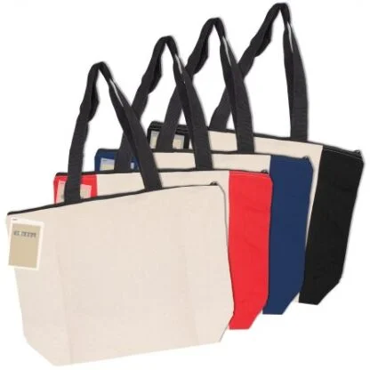 Colouring Calico Zip Shopper - Image 2