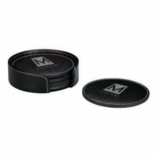 Franklin Leather Coaster Set of 6