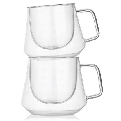 Diamond Glass Coffee Cup - Image 4