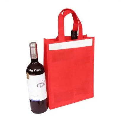 Non Woven 2 Bottle Bag - Image 3
