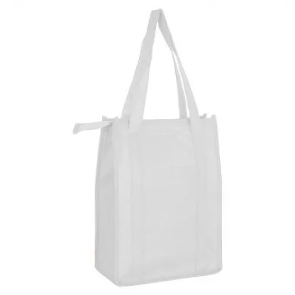 Non Woven Cooler Bag with Top Zip Closure - Image 3