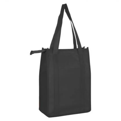 Non Woven Cooler Bag with Top Zip Closure - Image 4